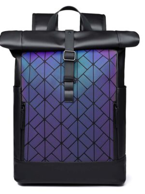 Wholesale Black Pu Laptop Travel Backpacks
