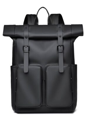 Roll Top Waterproof Laptop Backpack