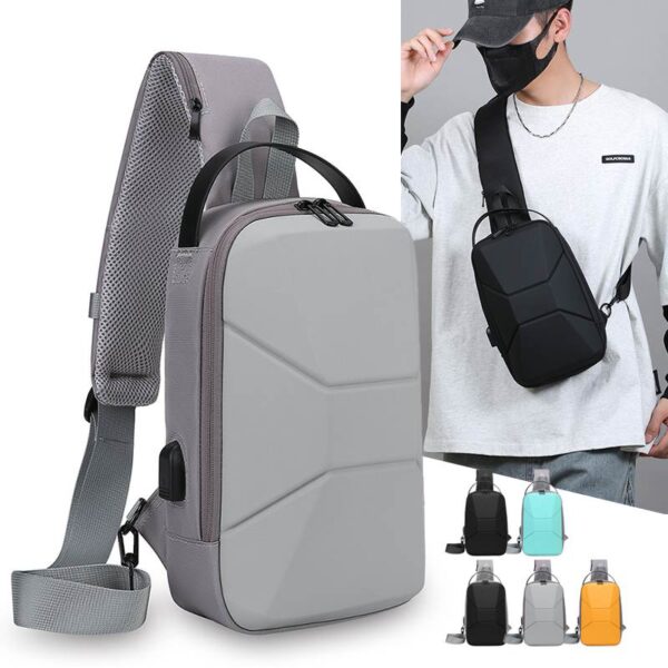 0-1 Large Capacity Hard Shell Chest Bag
