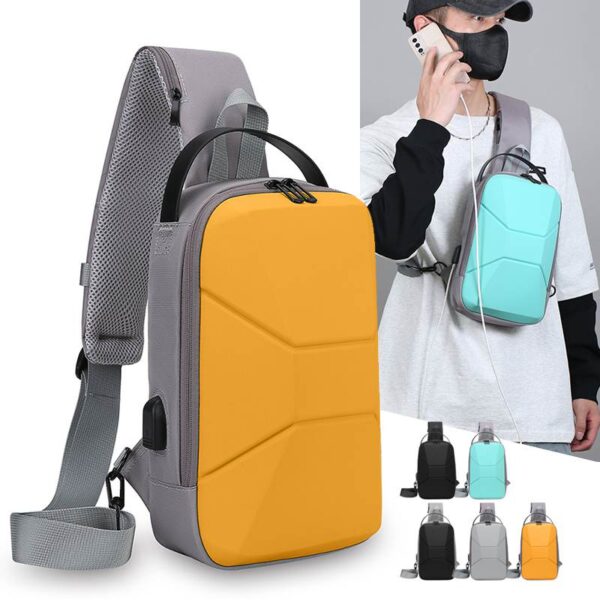 0-2 Large Capacity Hard Shell Chest Bag