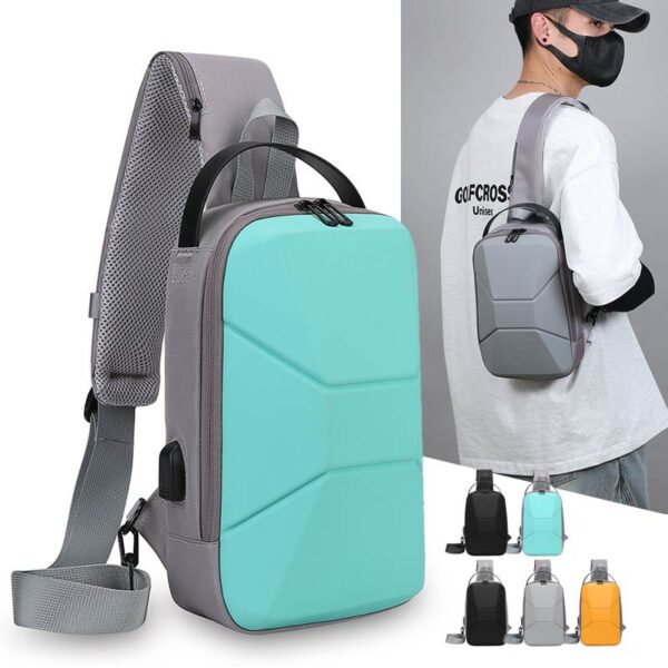 0-4 Large Capacity Hard Shell Chest Bag