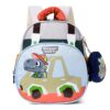 3 Pcs Set Primary Kids Cartoon Backpacks