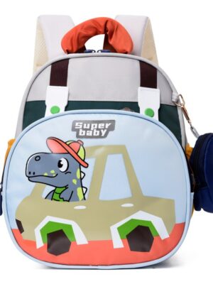 3 Pcs Set Primary Kids Cartoon Backpacks