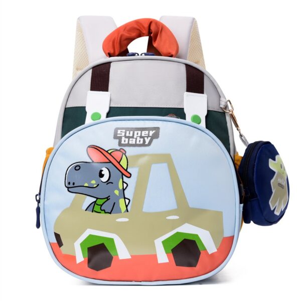3 Pcs Set Primary Kids Cartoon Backpacks (1) 3 Pcs Set Primary Kids Cartoon Backpacks