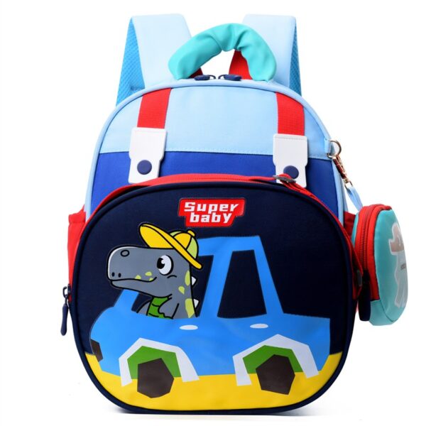 3 Pcs Set Primary Kids Cartoon Backpacks (2) 3 Pcs Set Primary Kids Cartoon Backpacks
