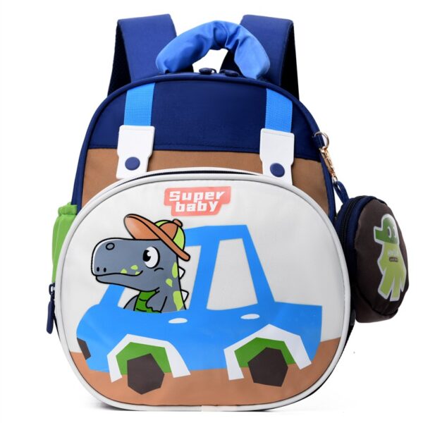 3 Pcs Set Primary Kids Cartoon Backpacks (3) 3 Pcs Set Primary Kids Cartoon Backpacks