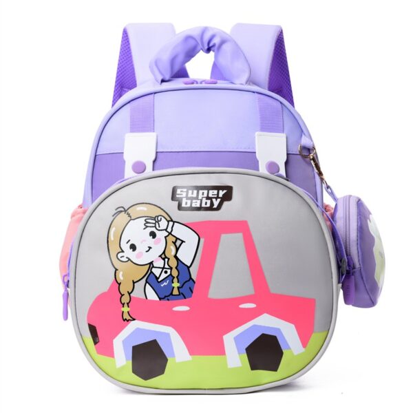 3 Pcs Set Primary Kids Cartoon Backpacks (5) 3 Pcs Set Primary Kids Cartoon Backpacks
