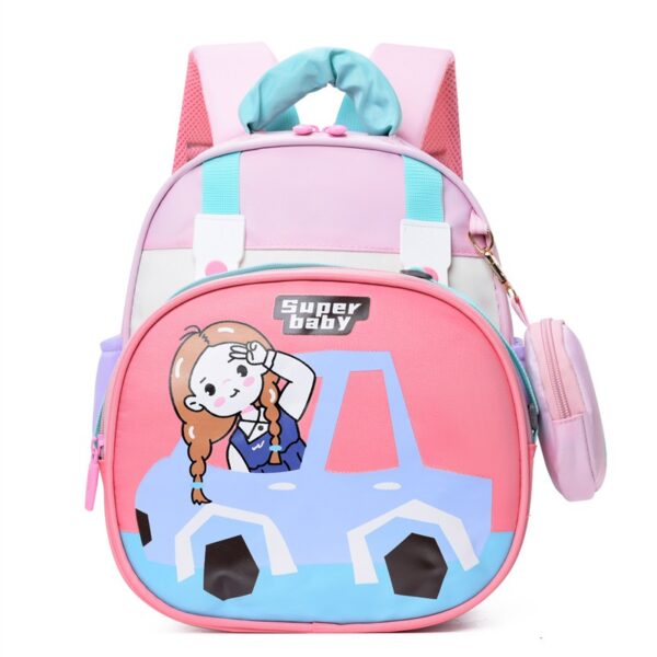 3 Pcs Set Primary Kids Cartoon Backpacks (6) 3 Pcs Set Primary Kids Cartoon Backpacks