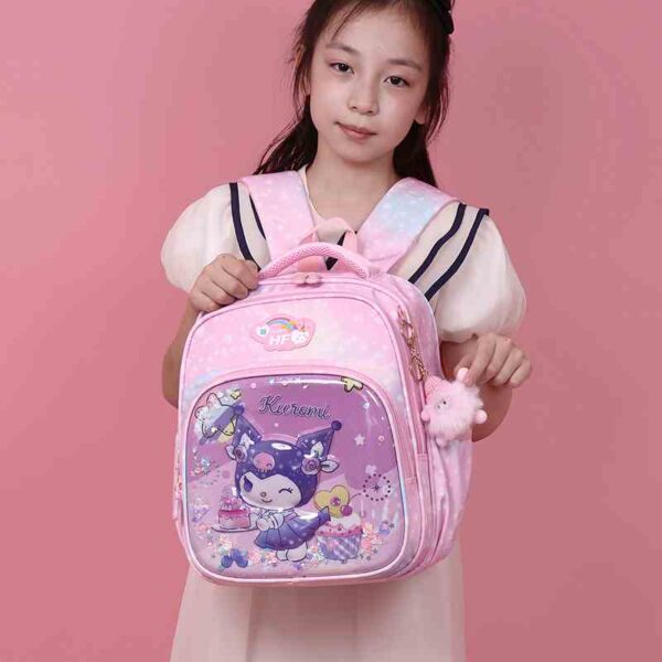 CU2A5376 Fashionable Casual Multiple Pockets School Bag
