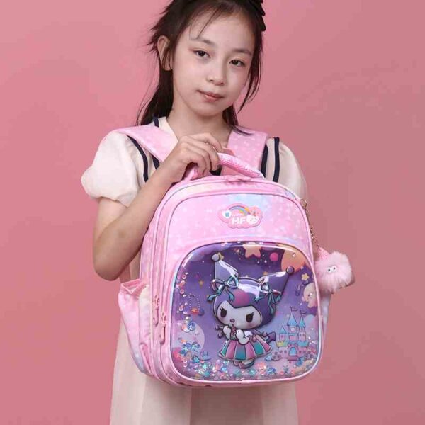 CU2A5392 Fashionable Casual Multiple Pockets School Bag