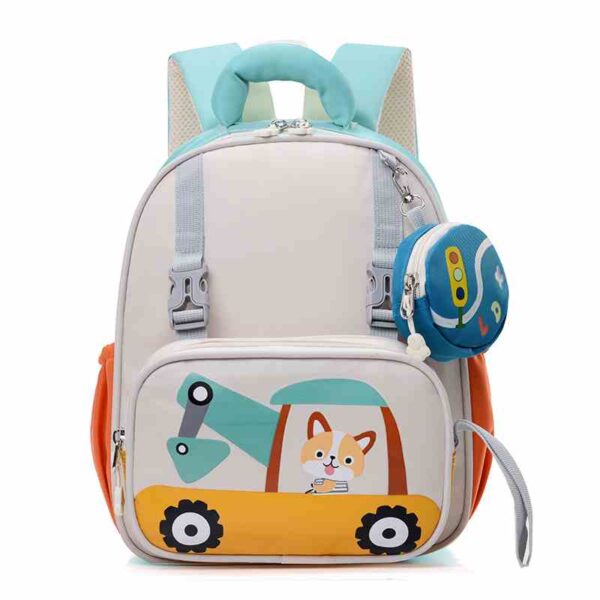 HSD_0284 3 Pcs Cute 3D Print Cartoon Kids Schoolbag