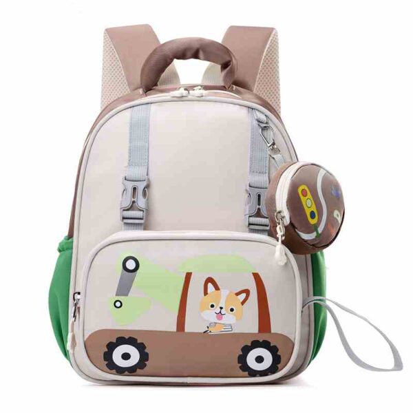 HSD_0289 3 Pcs Cute 3D Print Cartoon Kids Schoolbag