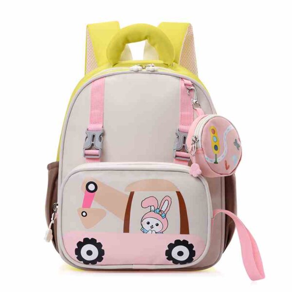 HSD_0292 3 Pcs Cute 3D Print Cartoon Kids Schoolbag