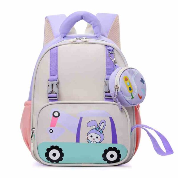 HSD_0295 3 Pcs Cute 3D Print Cartoon Kids Schoolbag