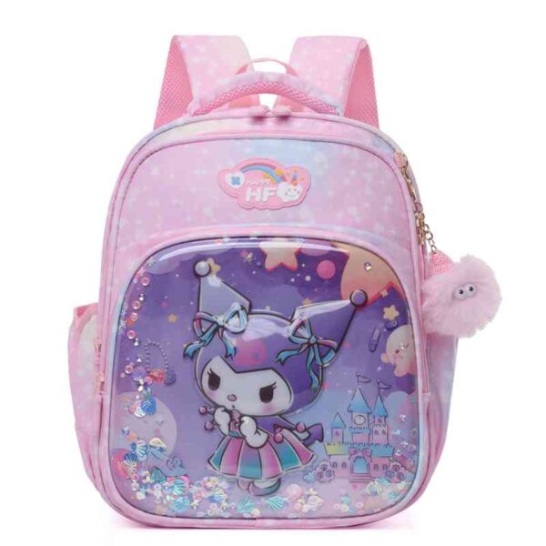 HSD_4516 Fashionable Casual Multiple Pockets School Bag