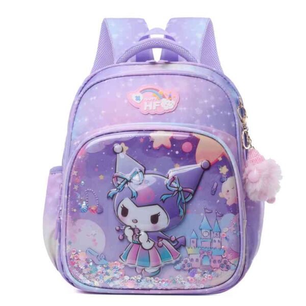 HSD_4522 Fashionable Casual Multiple Pockets School Bag