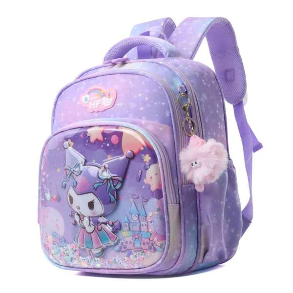 HSD_4523 Fashionable Casual Multiple Pockets School Bag