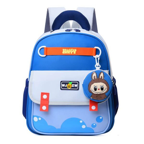 HSD_9105 Cartoon Colourful Nylon School Bags