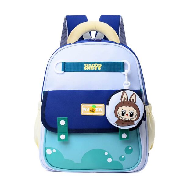 HSD_9109 Cartoon Colourful Nylon School Bags