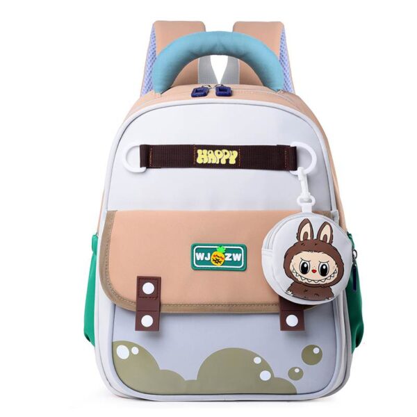HSD_9111 Cartoon Colourful Nylon School Bags