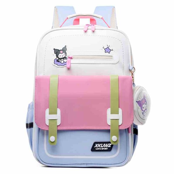 HSD_9301 Large Capacity Waterproof Color Student Backpack