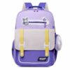 Large Capacity Waterproof Color Student Backpack
