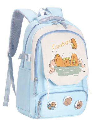 Capybara Fashionable Large Waterproof Backpack