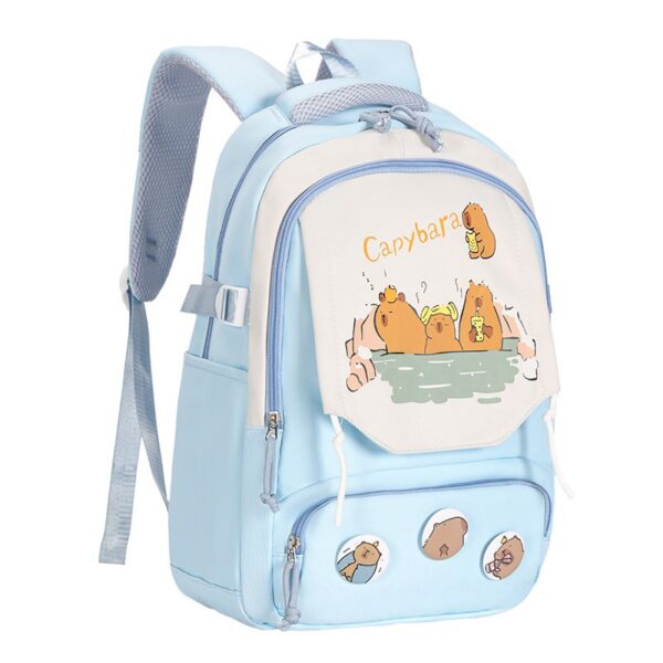 2025042217488495816801w800h800 Capybara Fashionable Large Waterproof Backpack