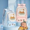 Capybara Fashionable Large Waterproof Backpack