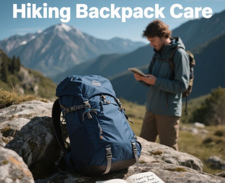 Hiking Backpack Care