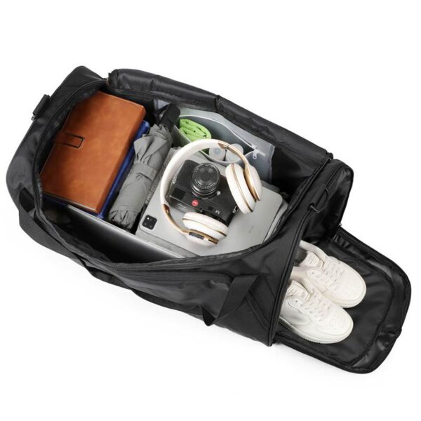 IMG_6250 Custom Waterproof Travel Bag With Shoes Compartment