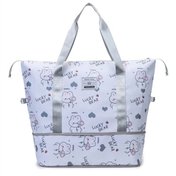 IMG_9684 Fashion Waterproof Design Letter Sports Bag