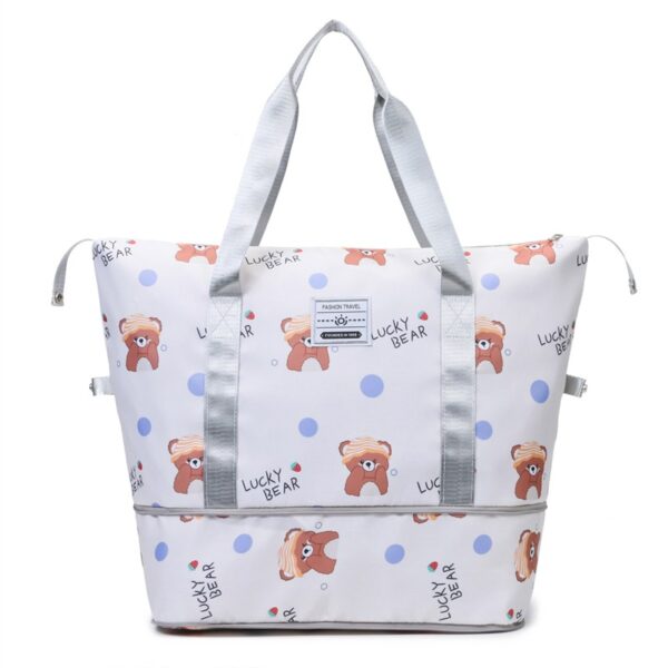 IMG_9685 Fashion Waterproof Design Letter Sports Bag