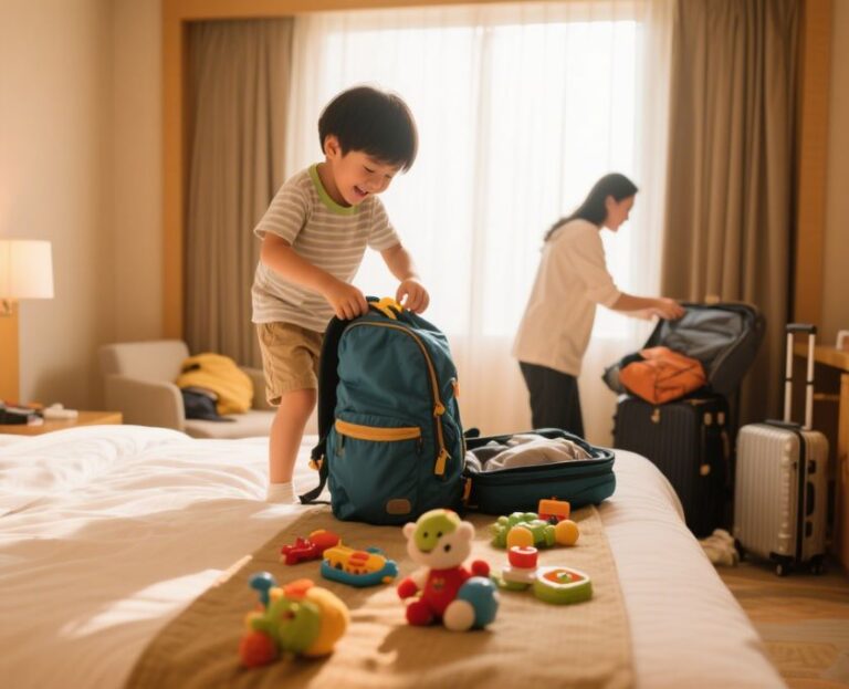 Vacuum Backpack Travel With Kids