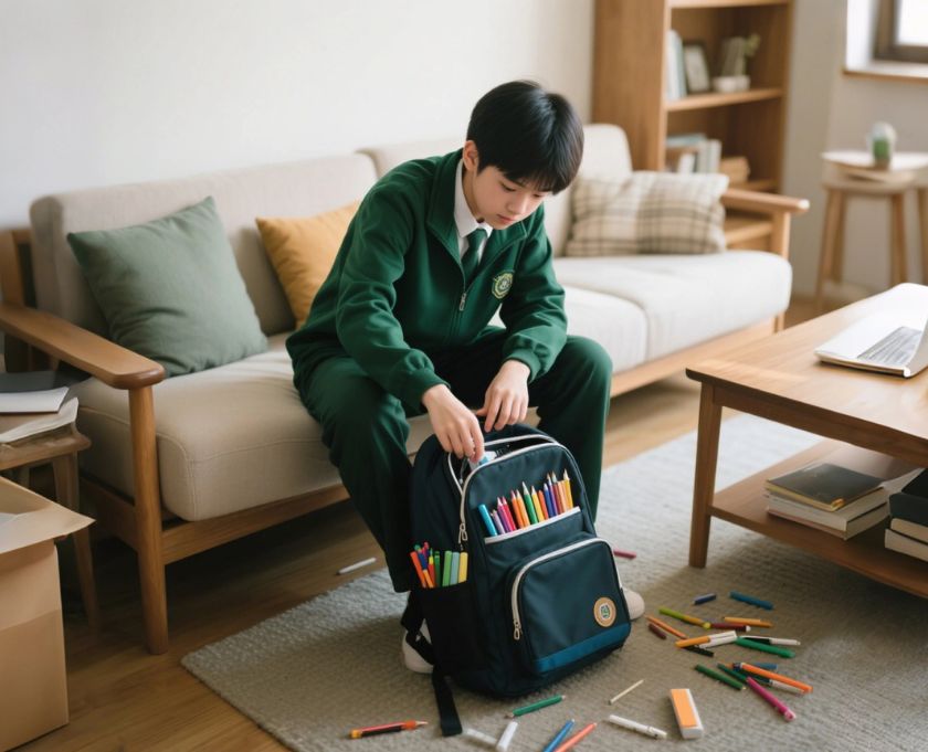 Organize Your School Backpack Efficiently