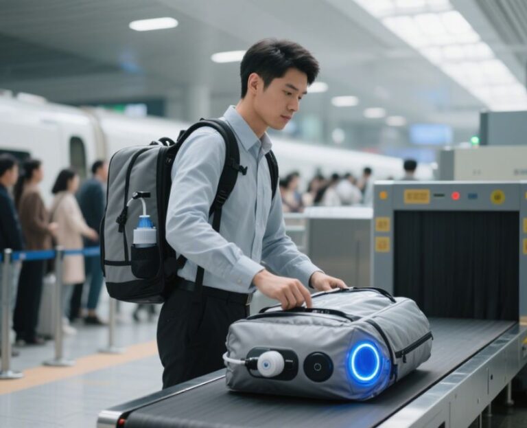 Vacuum Compression Backpack with Electric Pump
