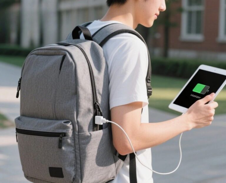 USB-Charging Backpacks Overseas