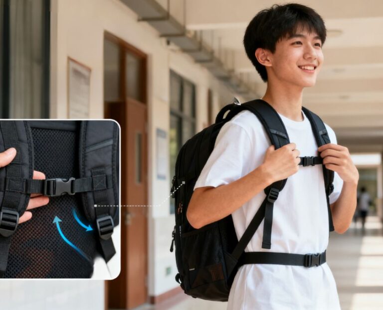 Anti-Theft Backpack For Students